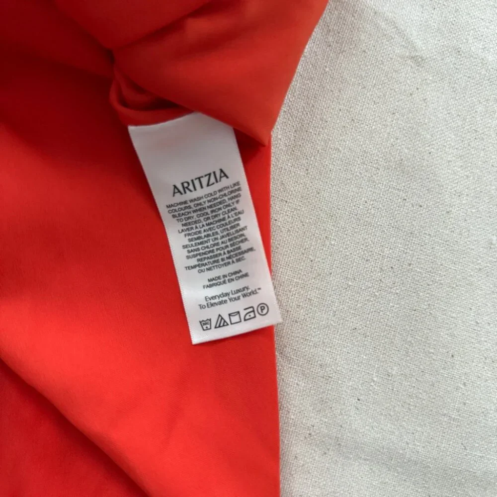 *NWT* Babaton | Success Matte Satin Midi Dress - Sz 6 / Hot Cheeky Red - Picture 9 of 12